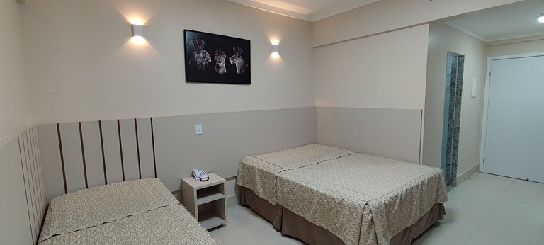 Flat 707 no Spazzio diRoma com acesso ao Acqua Park e Splash