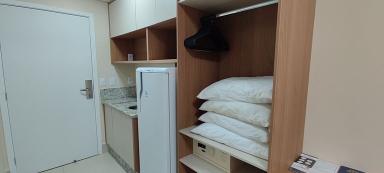 Flat 707 no Spazzio diRoma com acesso ao Acqua Park e Splash