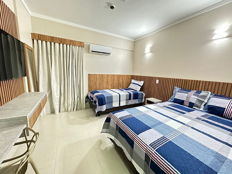 Flat 115 no Spazzio diRoma com acesso ao Acqua Park e Splash