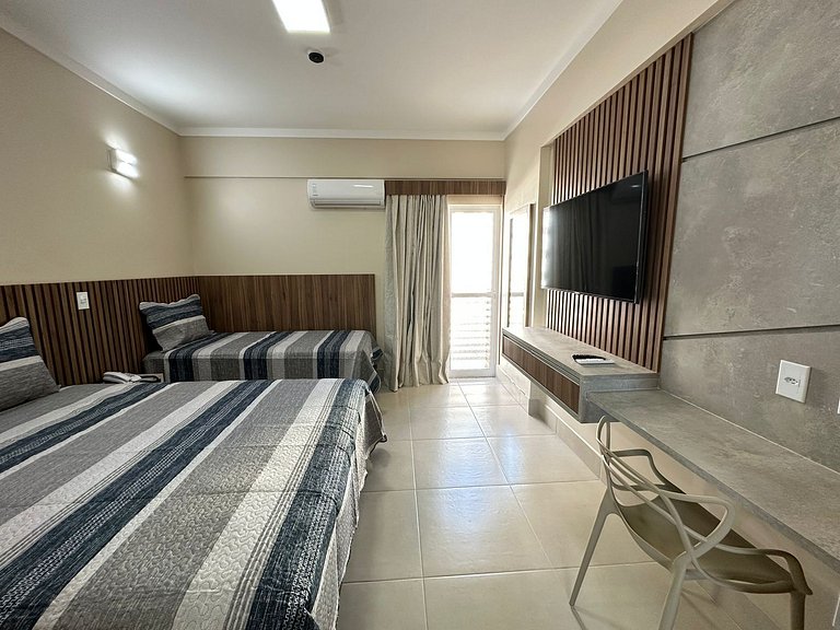 Flat 113 no Spazzio diRoma com acesso ao Acqua Park e Splash