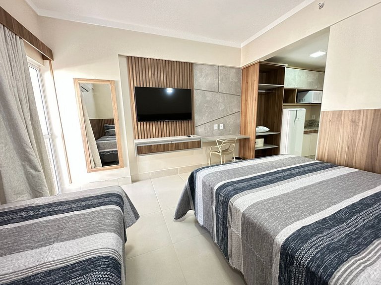Flat 113 no Spazzio diRoma com acesso ao Acqua Park e Splash