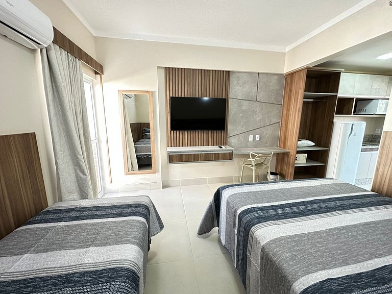 Flat 113 no Spazzio diRoma com acesso ao Acqua Park e Splash