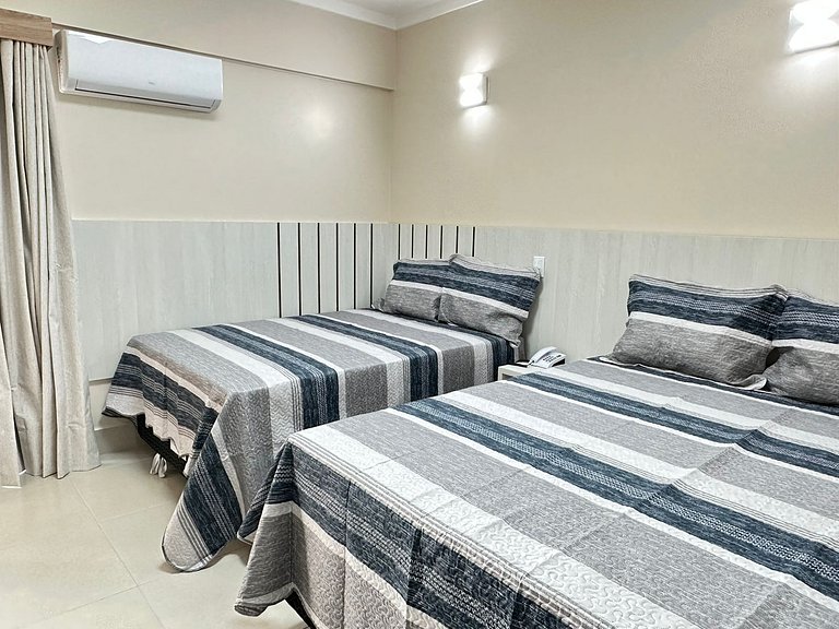 Flat 306 no Spazzio diRoma com acesso ao Acqua Park e Splash