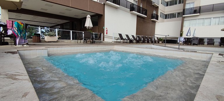 Flat 115 no Spazzio diRoma com acesso ao Acqua Park e Splash