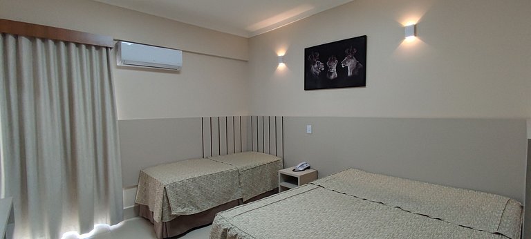 Flat 707 no Spazzio diRoma com acesso ao Acqua Park e Splash