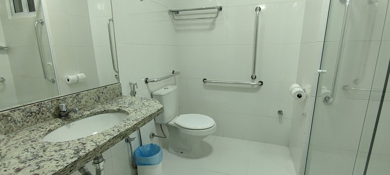 Flat 727 no Spazzio diRoma com acesso ao Acqua Park e Splash