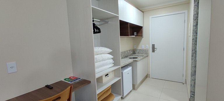 Flat 909 no Spazzio diRoma com acesso ao Acqua Park e Splash